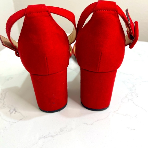Chinese Laundry Women’s Jody, Red Heeled Sandals, Size 6.5M - Picture 5 of 5